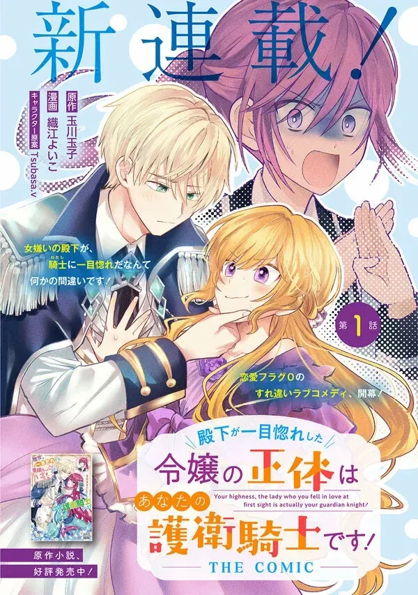 The young lady His Highness fell in love with at first sight is actually your guard knight!