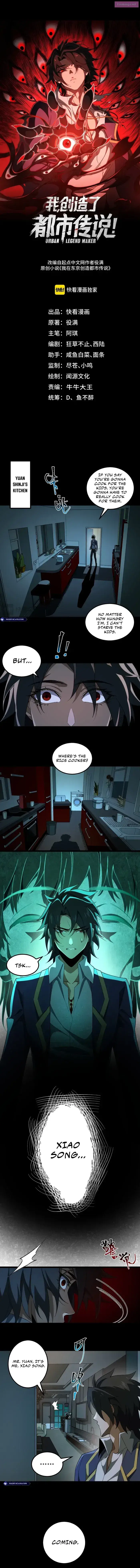 I created an Urban Legend Zinmanga X Chapter 21 Page 1
