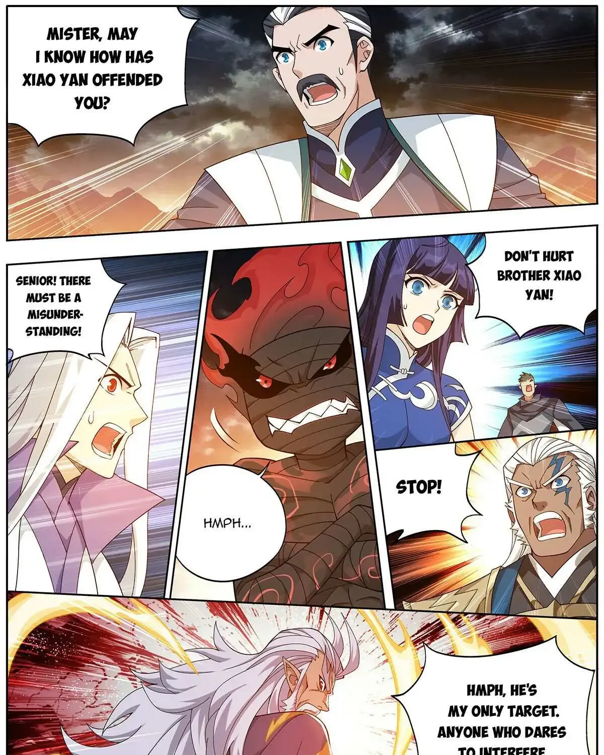 Battle Through The Heavens Zinmanga X Chapter 460 Page 36