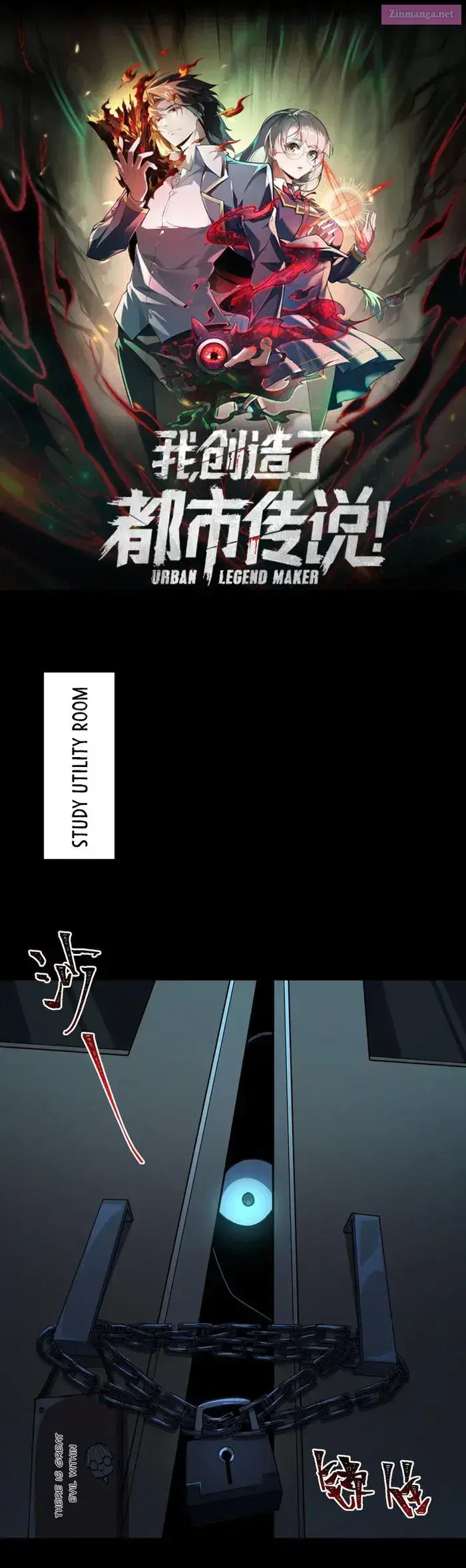 I created an Urban Legend Zinmanga X Chapter 6 Page 1