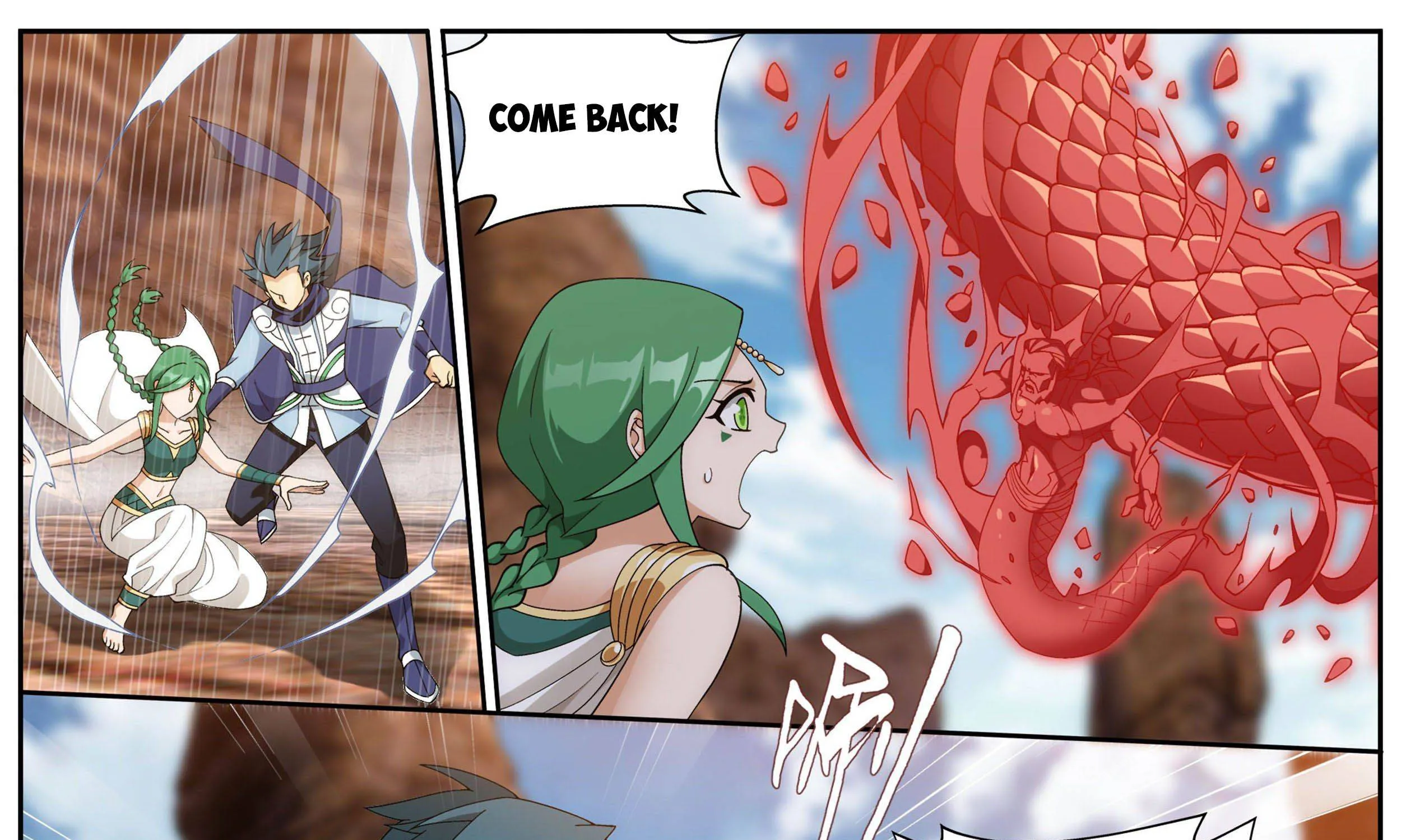 Battle Through The Heavens Zinmanga X Chapter 329 Page 55