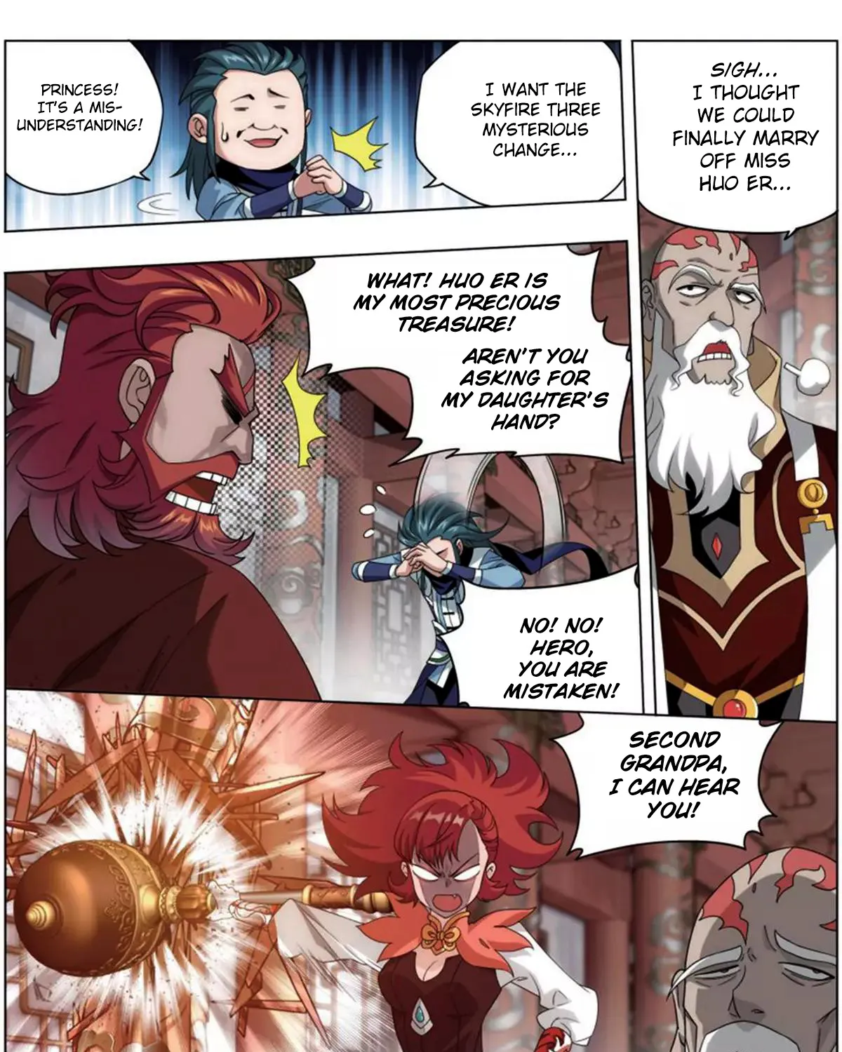 Battle Through The Heavens Zinmanga X Chapter 245 Page 11