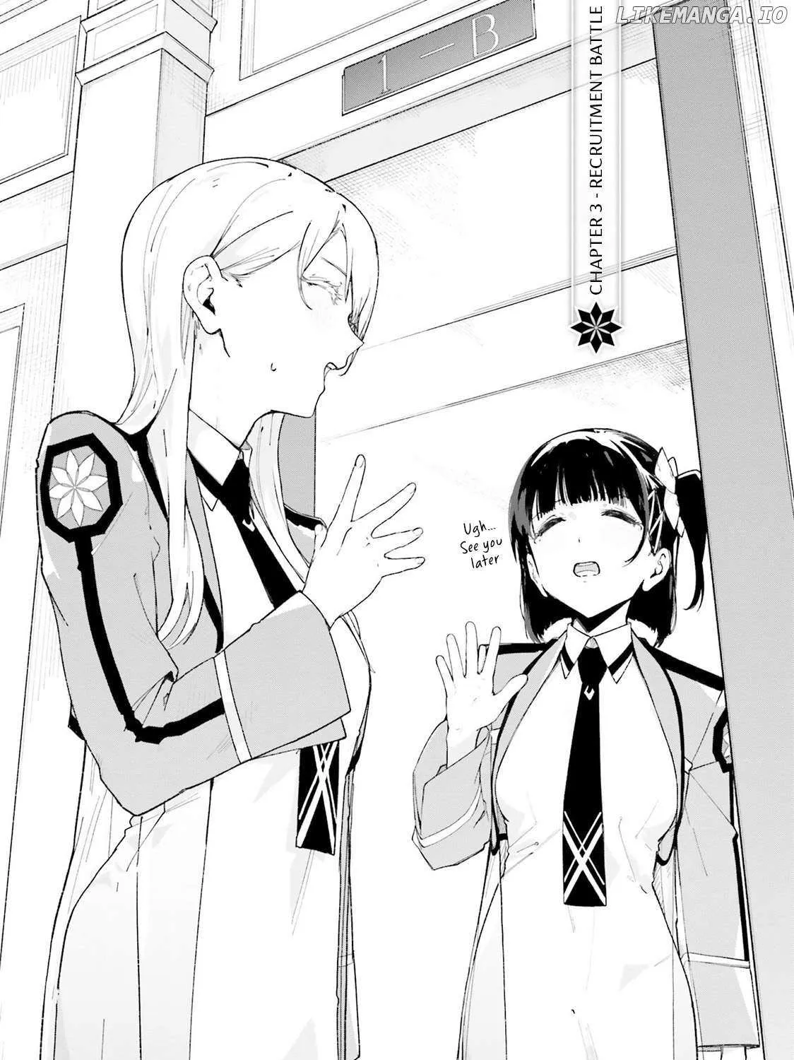 Shin Mahouka Koukou No Rettousei: Cygnus No Otome-Tachi Zinmanga X Chapter 3 Page 4