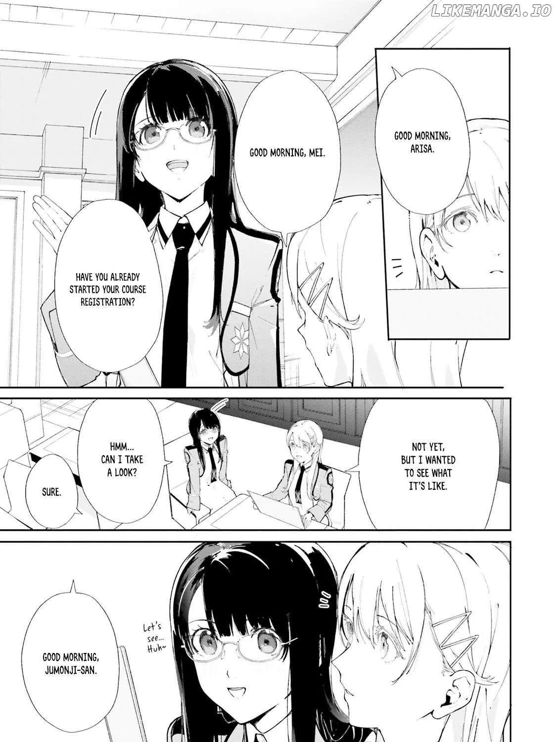 Shin Mahouka Koukou No Rettousei: Cygnus No Otome-Tachi Zinmanga X Chapter 3 Page 8