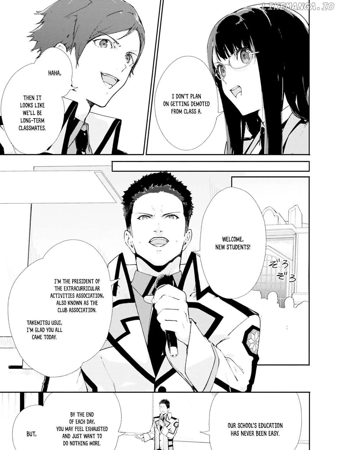 Shin Mahouka Koukou No Rettousei: Cygnus No Otome-Tachi Zinmanga X Chapter 3 Page 12