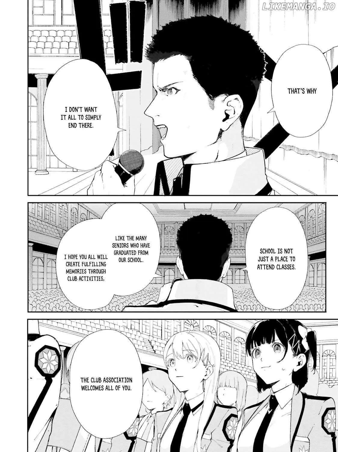 Shin Mahouka Koukou No Rettousei: Cygnus No Otome-Tachi Zinmanga X Chapter 3 Page 14