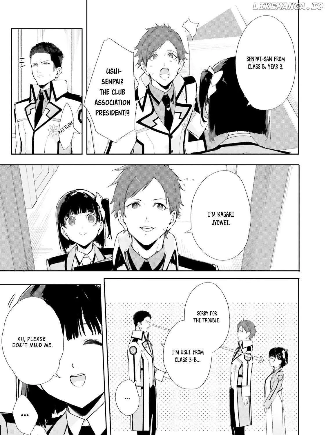 Shin Mahouka Koukou No Rettousei: Cygnus No Otome-Tachi Zinmanga X Chapter 3 Page 28