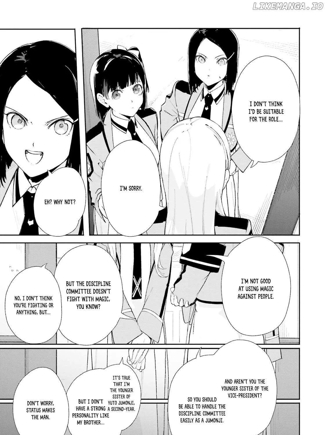 Shin Mahouka Koukou No Rettousei: Cygnus No Otome-Tachi Zinmanga X Chapter 3 Page 48