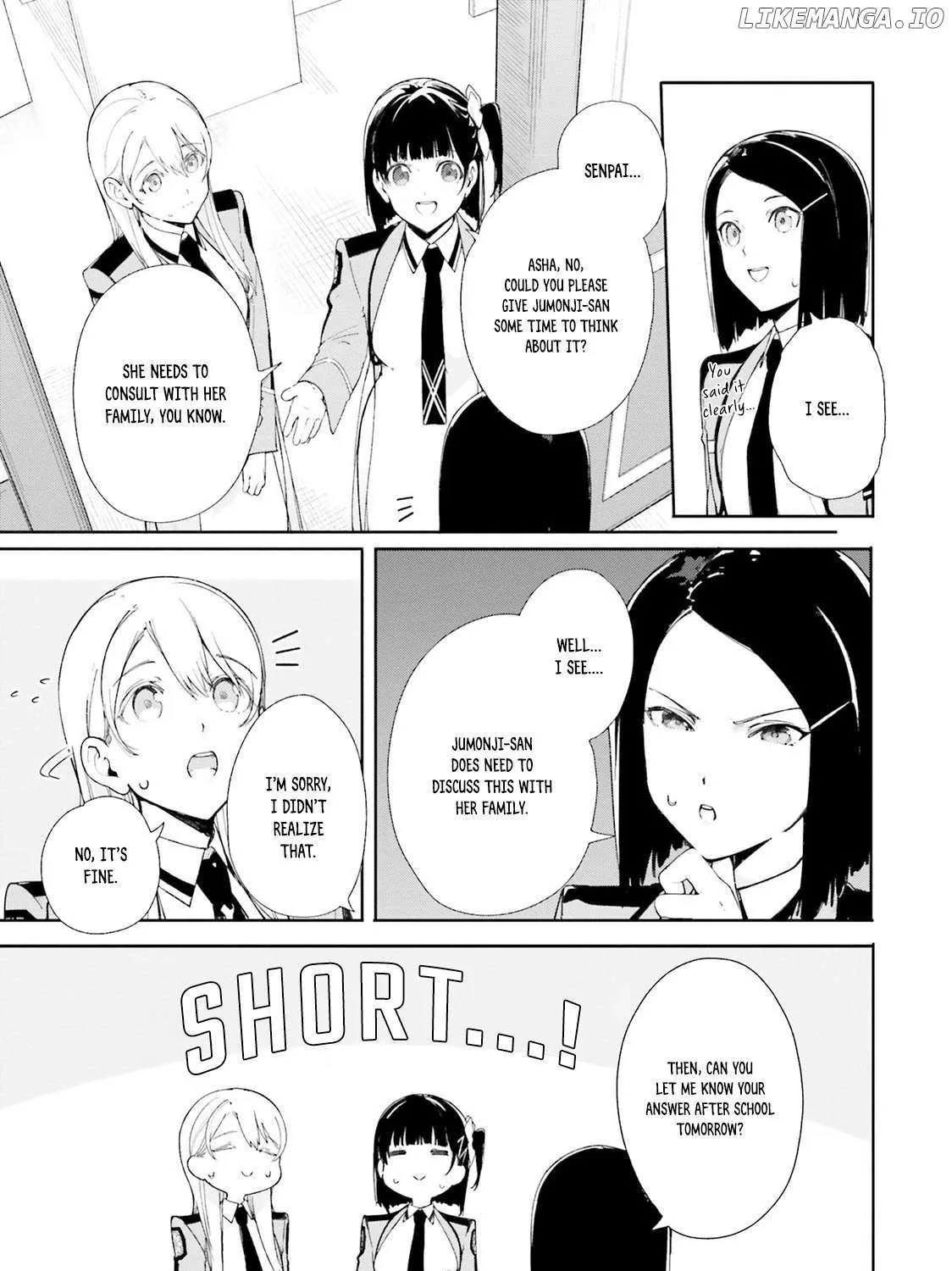 Shin Mahouka Koukou No Rettousei: Cygnus No Otome-Tachi Zinmanga X Chapter 3 Page 52