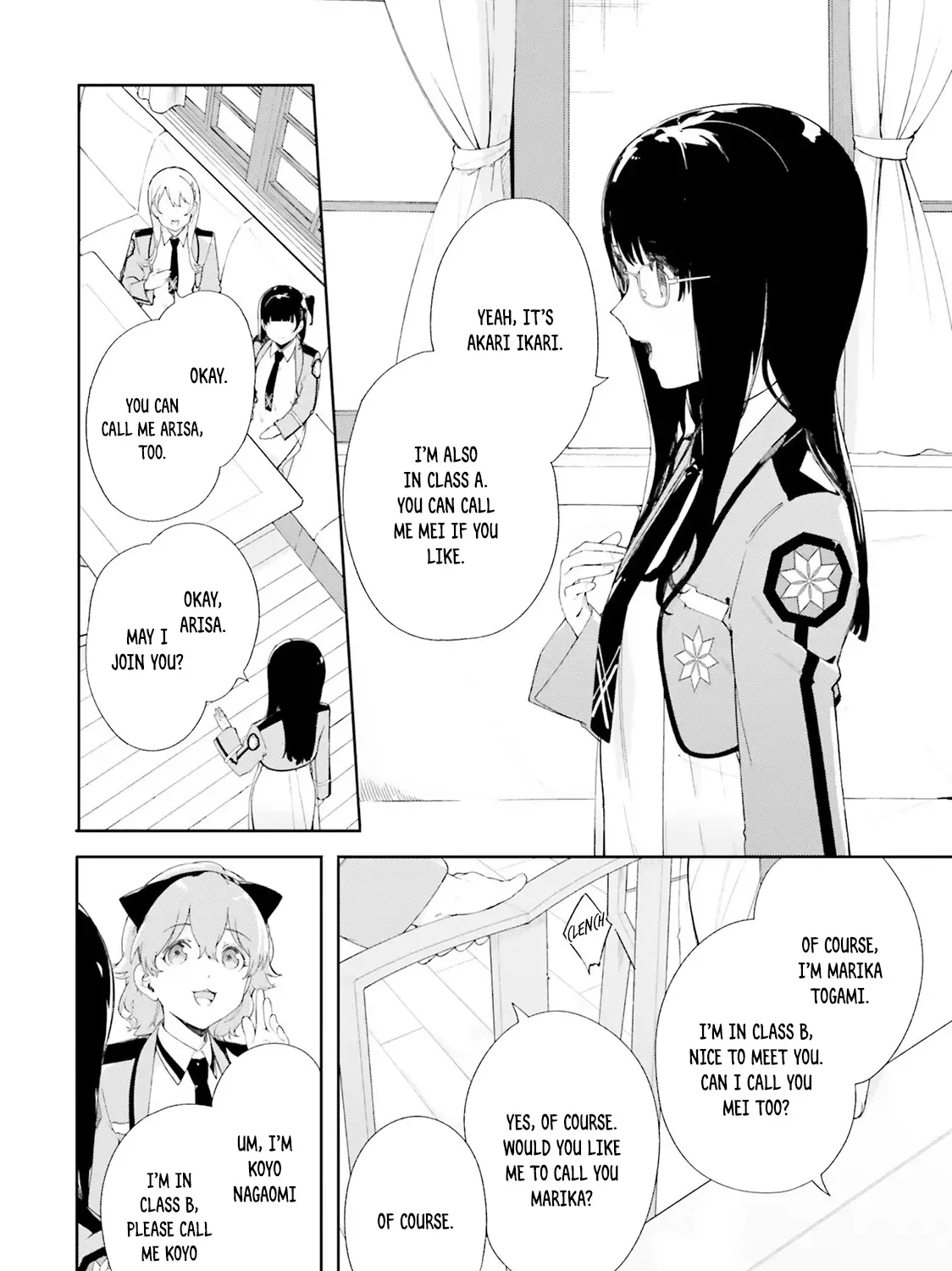 Shin Mahouka Koukou No Rettousei: Cygnus No Otome-Tachi Zinmanga X Chapter 2 Page 49