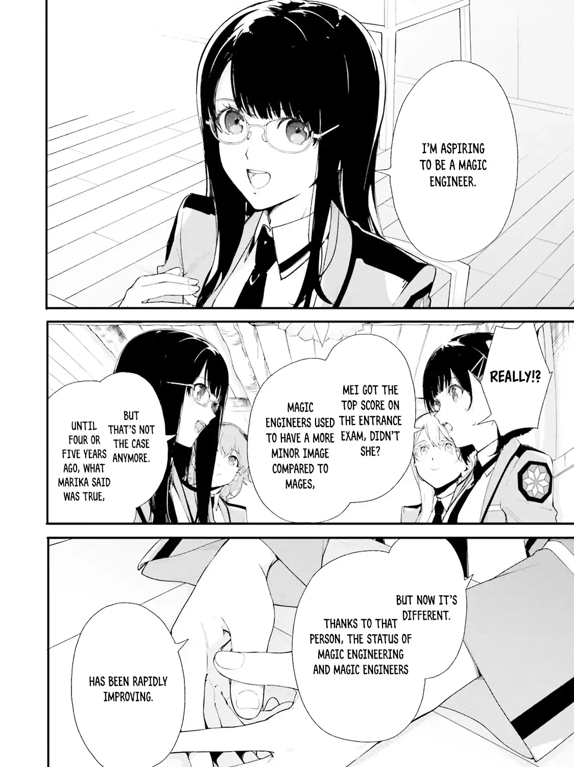 Shin Mahouka Koukou No Rettousei: Cygnus No Otome-Tachi Zinmanga X Chapter 2 Page 53