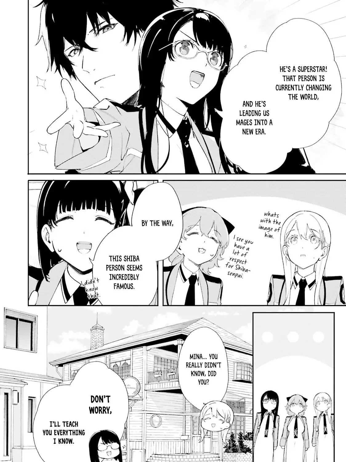 Shin Mahouka Koukou No Rettousei: Cygnus No Otome-Tachi Zinmanga X Chapter 2 Page 57