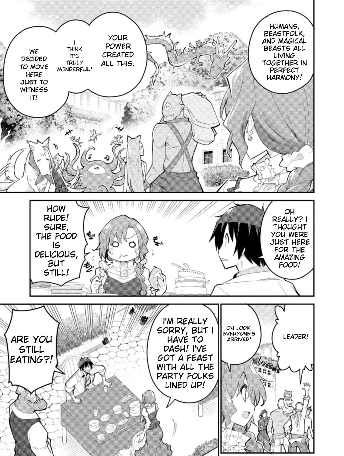 Kemono No Kuni Ni Kou Taiguu De Manekareru: Mori De Tasuketa Shinjuu To Kemomimi Bishoujotachi Ni Mechakucha Dekiaisare Nagara Slow Life O Tanoshinderu Zinmanga X Chapter 6 Page 62