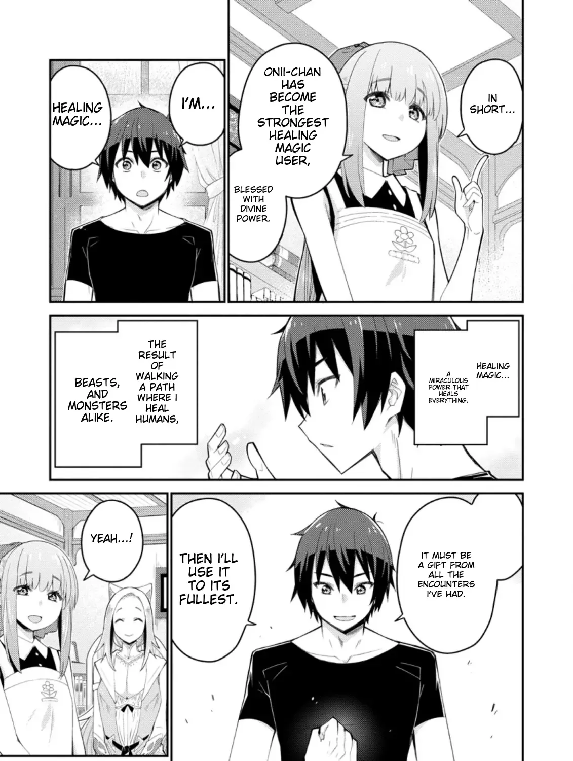 Kemono No Kuni Ni Kou Taiguu De Manekareru: Mori De Tasuketa Shinjuu To Kemomimi Bishoujotachi Ni Mechakucha Dekiaisare Nagara Slow Life O Tanoshinderu Zinmanga X Chapter 5 Page 50