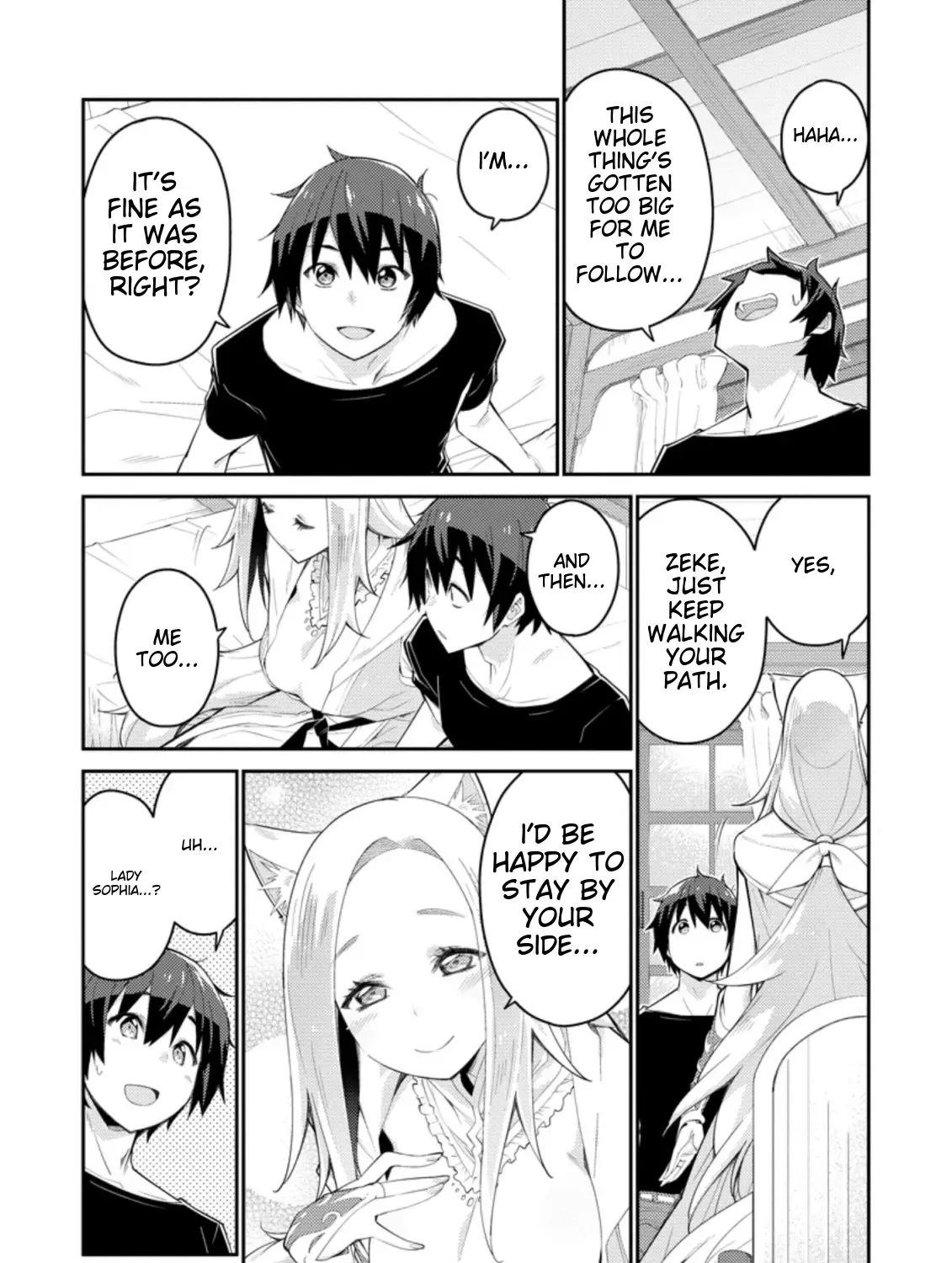 Kemono No Kuni Ni Kou Taiguu De Manekareru: Mori De Tasuketa Shinjuu To Kemomimi Bishoujotachi Ni Mechakucha Dekiaisare Nagara Slow Life O Tanoshinderu Zinmanga X Chapter 5 Page 56
