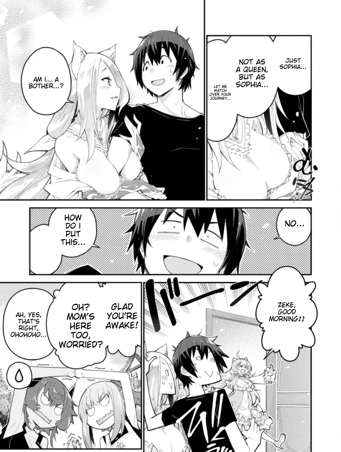 Kemono No Kuni Ni Kou Taiguu De Manekareru: Mori De Tasuketa Shinjuu To Kemomimi Bishoujotachi Ni Mechakucha Dekiaisare Nagara Slow Life O Tanoshinderu Zinmanga X Chapter 5 Page 58