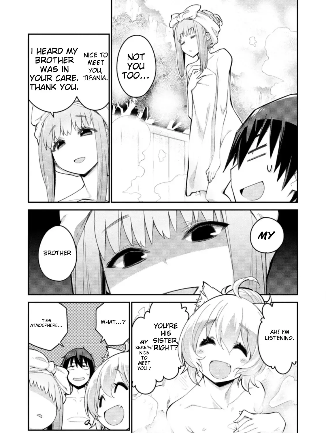 Kemono No Kuni Ni Kou Taiguu De Manekareru: Mori De Tasuketa Shinjuu To Kemomimi Bishoujotachi Ni Mechakucha Dekiaisare Nagara Slow Life O Tanoshinderu Zinmanga X Chapter 4 Page 50