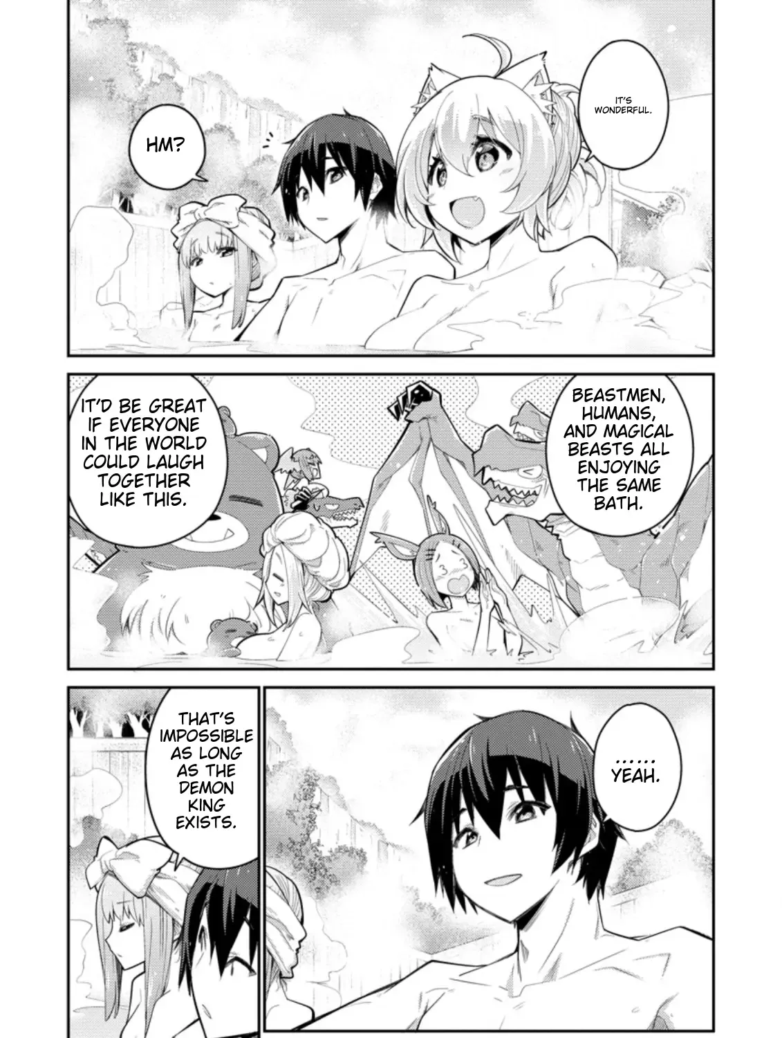 Kemono No Kuni Ni Kou Taiguu De Manekareru: Mori De Tasuketa Shinjuu To Kemomimi Bishoujotachi Ni Mechakucha Dekiaisare Nagara Slow Life O Tanoshinderu Zinmanga X Chapter 4 Page 54