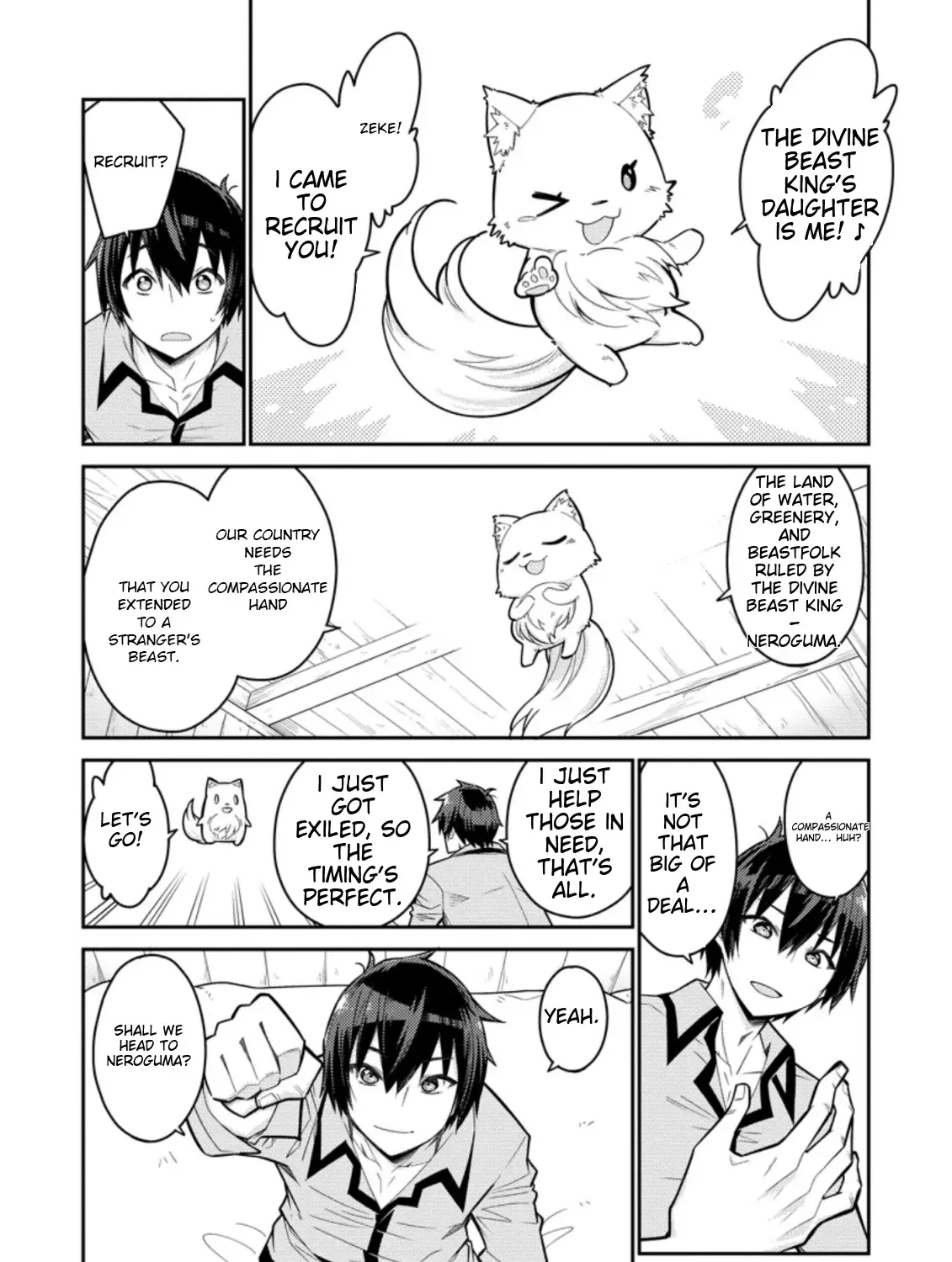 Kemono No Kuni Ni Kou Taiguu De Manekareru: Mori De Tasuketa Shinjuu To Kemomimi Bishoujotachi Ni Mechakucha Dekiaisare Nagara Slow Life O Tanoshinderu Zinmanga X Chapter 2 Page 8