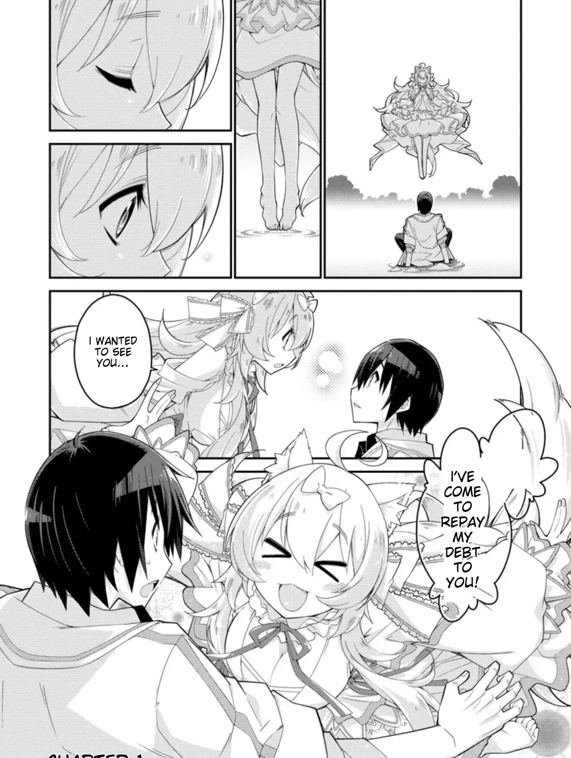 Kemono No Kuni Ni Kou Taiguu De Manekareru: Mori De Tasuketa Shinjuu To Kemomimi Bishoujotachi Ni Mechakucha Dekiaisare Nagara Slow Life O Tanoshinderu Zinmanga X Chapter 1 Page 64