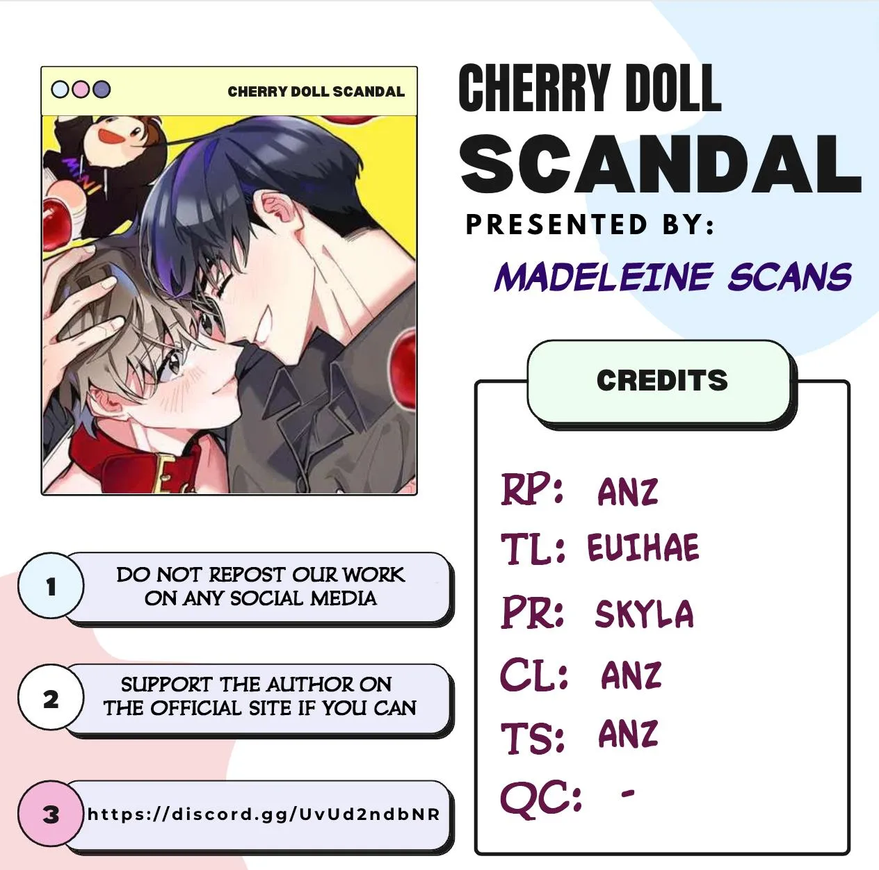 Cherry Doll Scandal Zinmanga X Chapter 7 Page 1