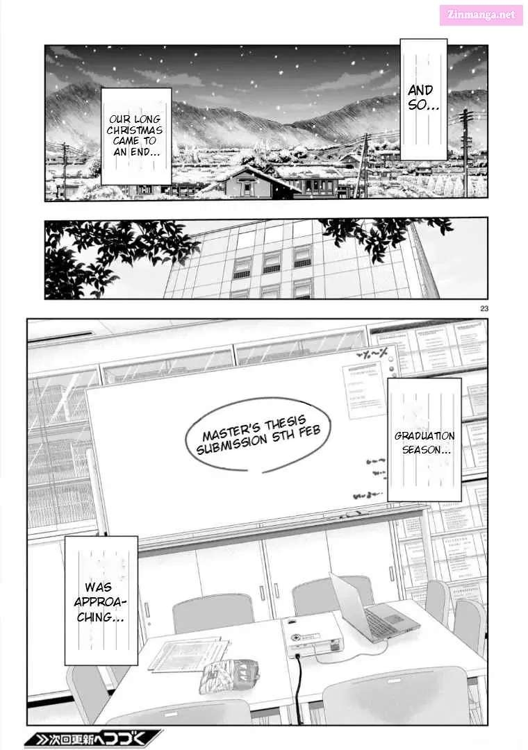 Rikei ga Koi ni Ochita no de Shoumei shitemita. Zinmanga X Chapter 91 Page 23
