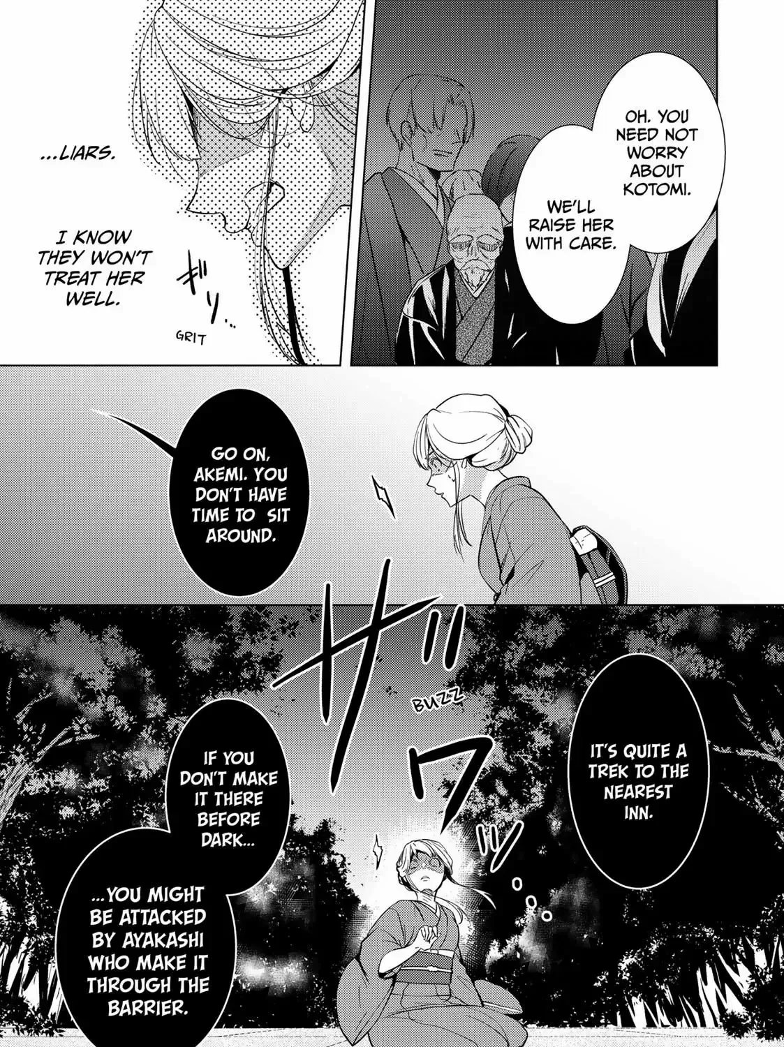 The Ayakashi Hunter's Tainted Bride Zinmanga X Chapter 13.1 Page 5