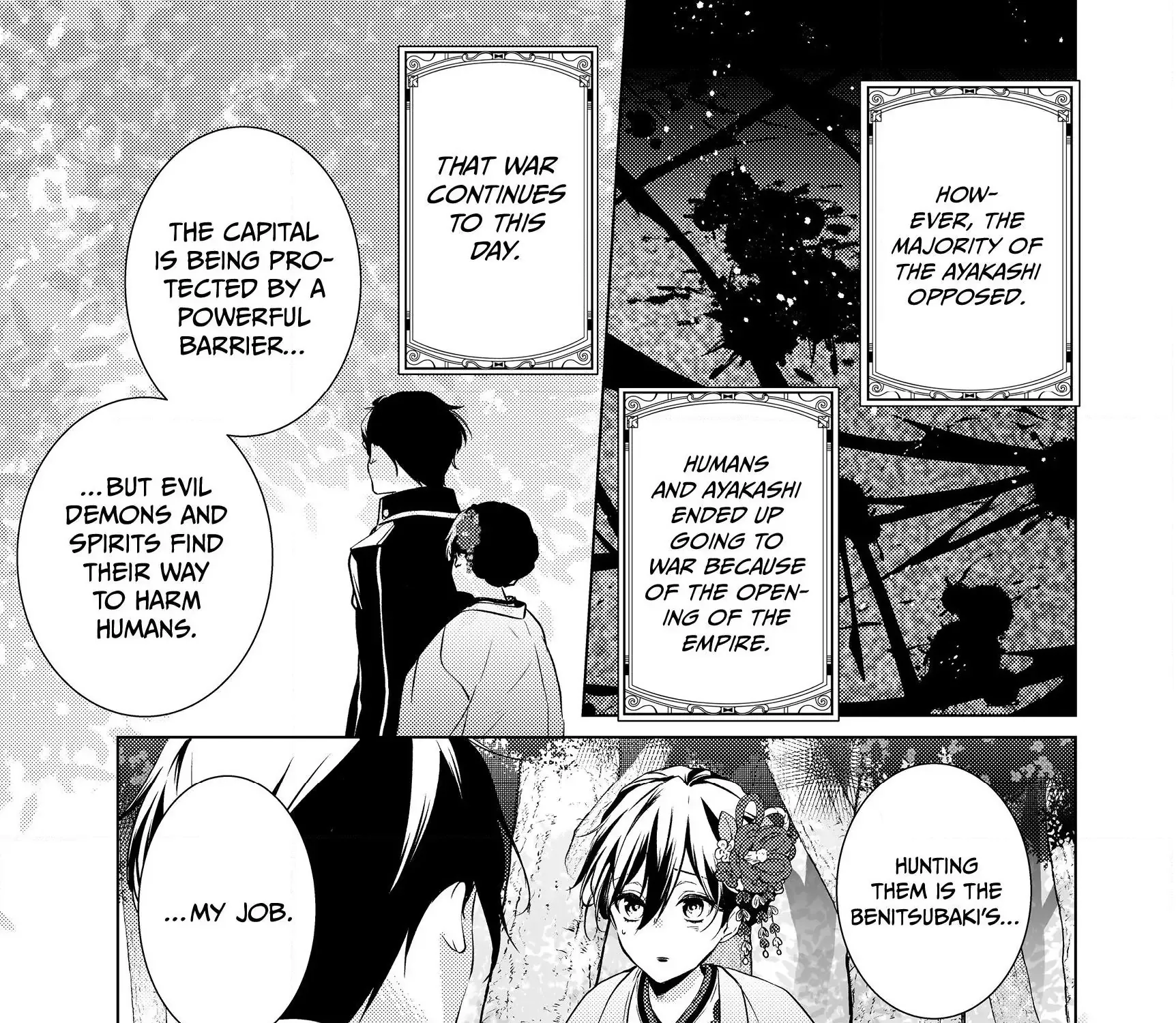 The Ayakashi Hunter's Tainted Bride Zinmanga X Chapter 3.1 Page 28