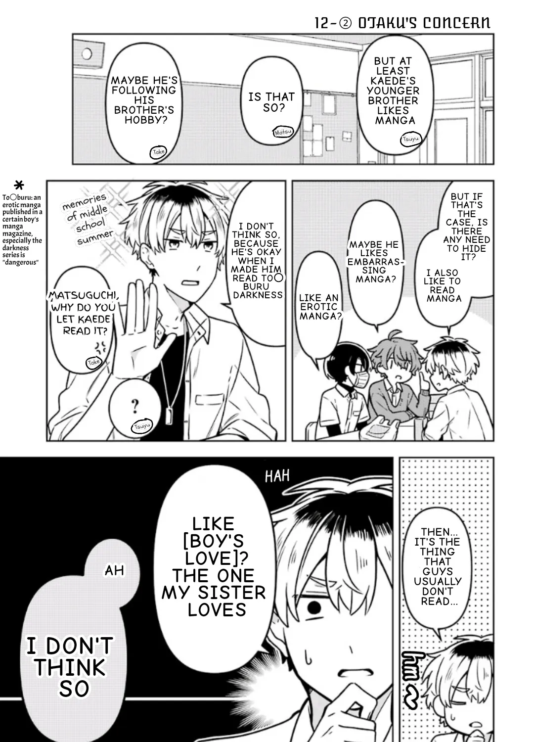Fudanshi Kazoku Zinmanga X Chapter 12 Page 21