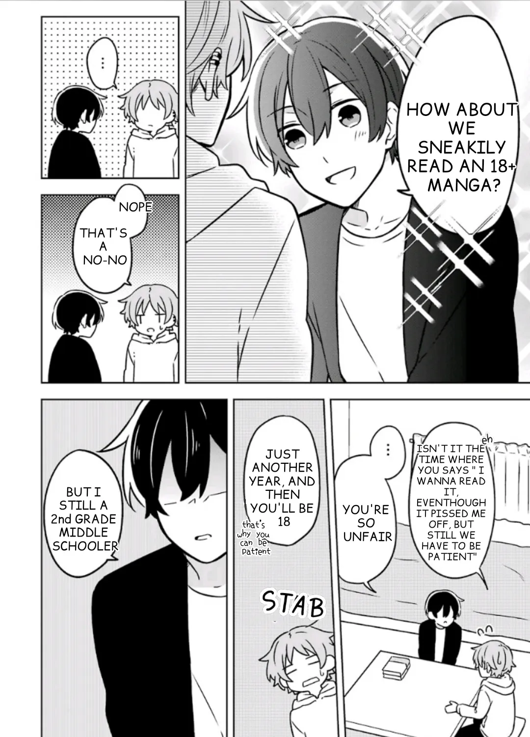 Fudanshi Kazoku Zinmanga X Chapter 4.8 Page 9