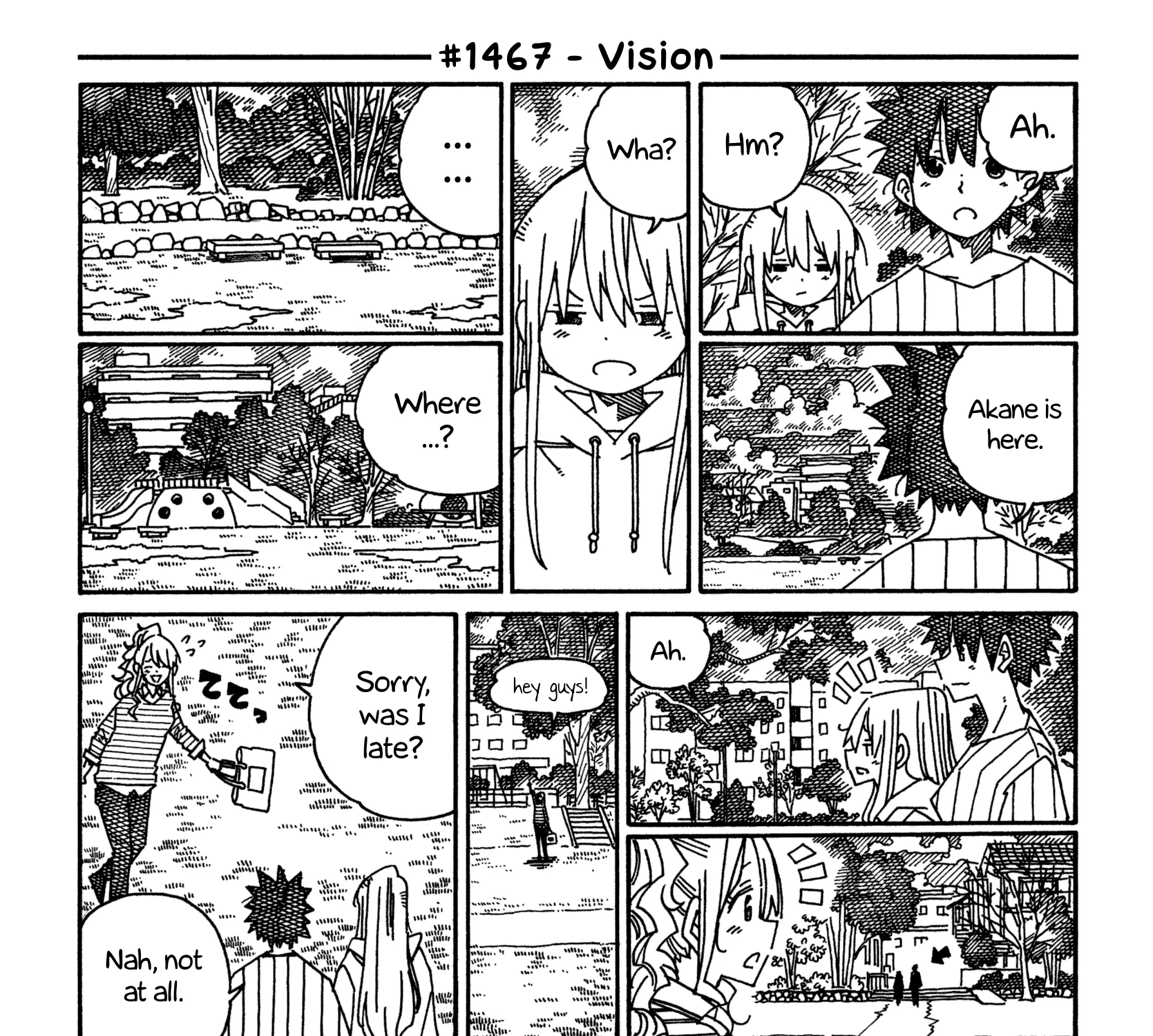Hatarakanai Futari Zinmanga X Chapter 1467 Page 1