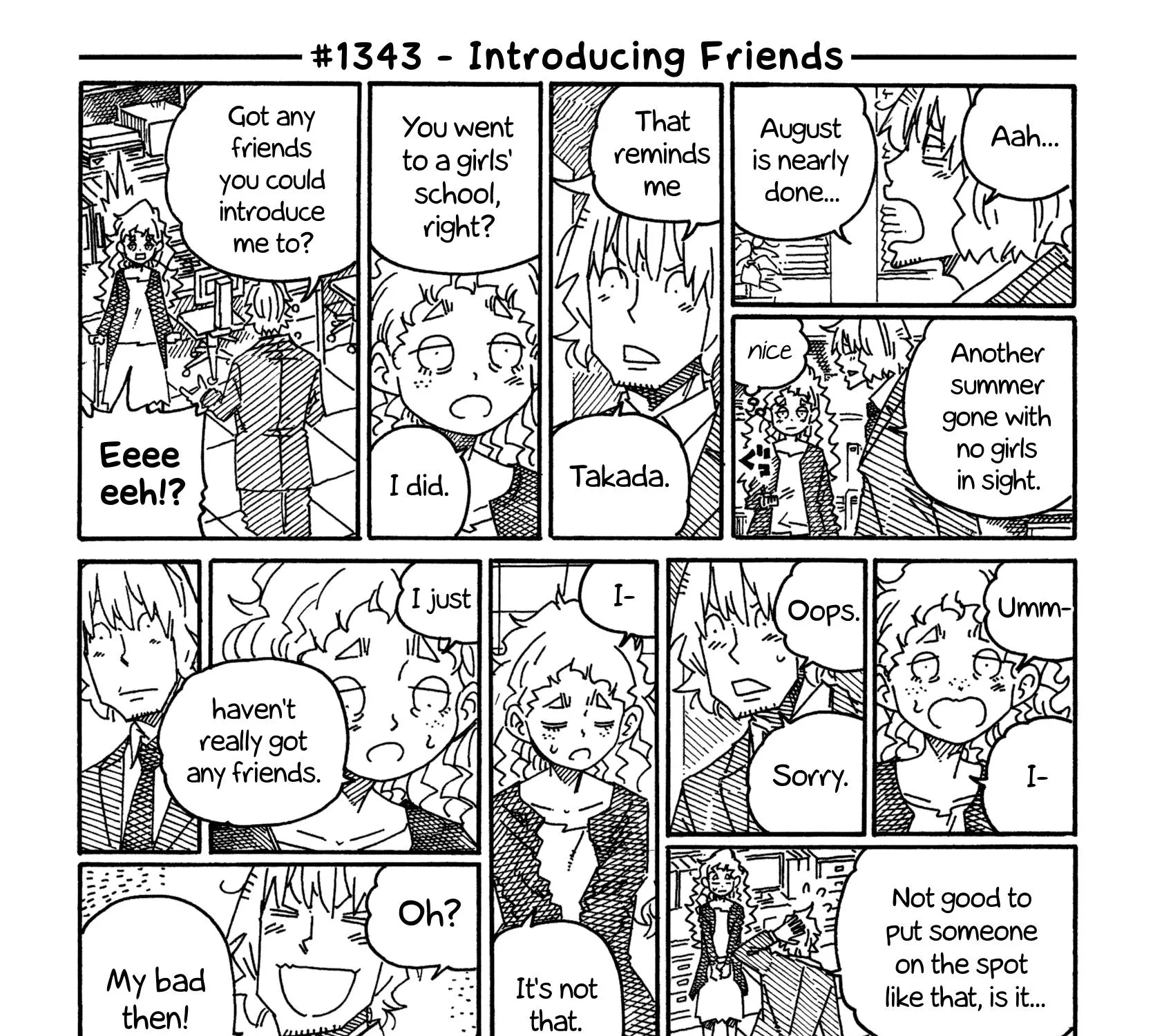 Hatarakanai Futari Zinmanga X Chapter 1343 Page 1