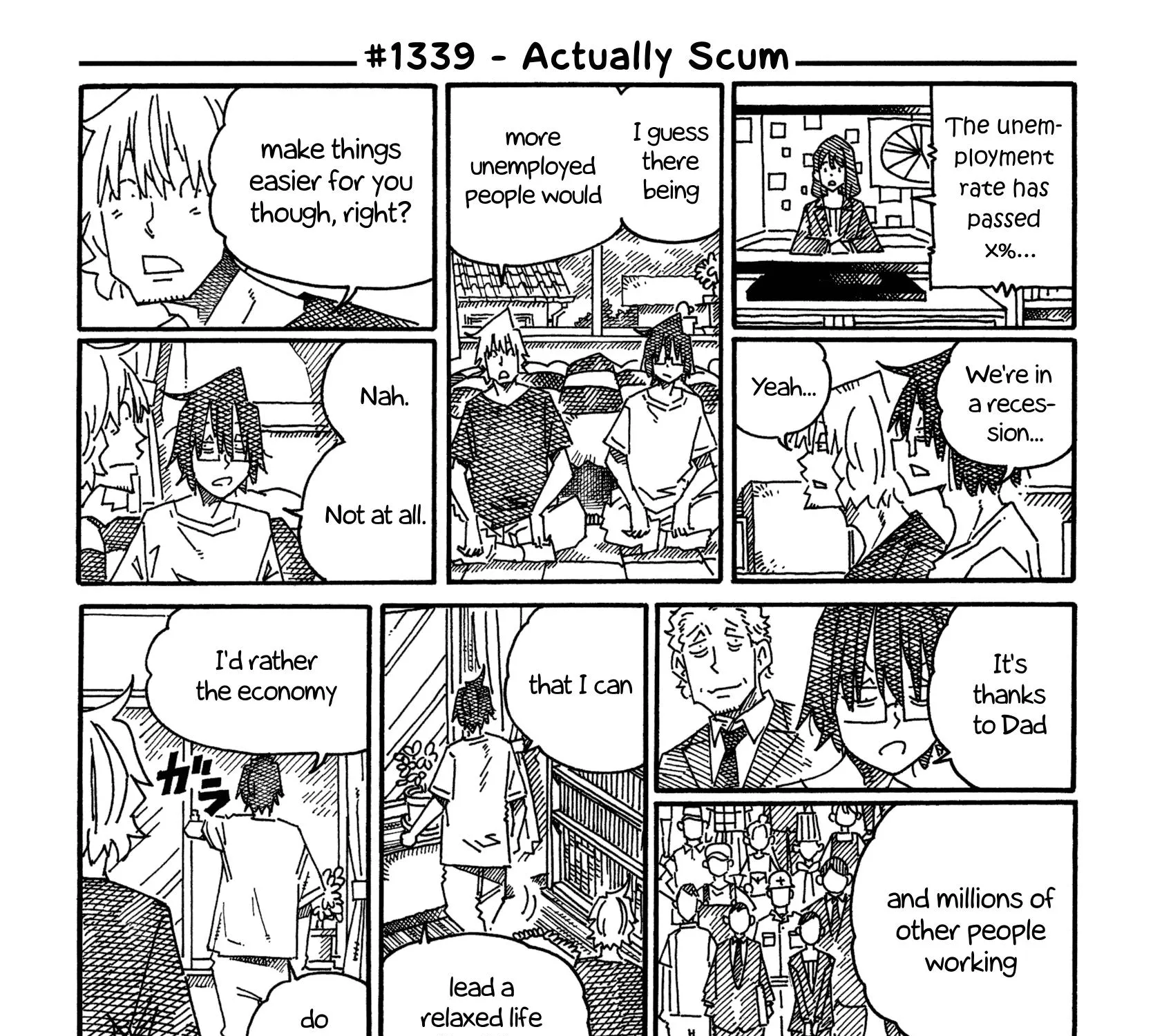 Hatarakanai Futari Zinmanga X Chapter 1339 Page 1