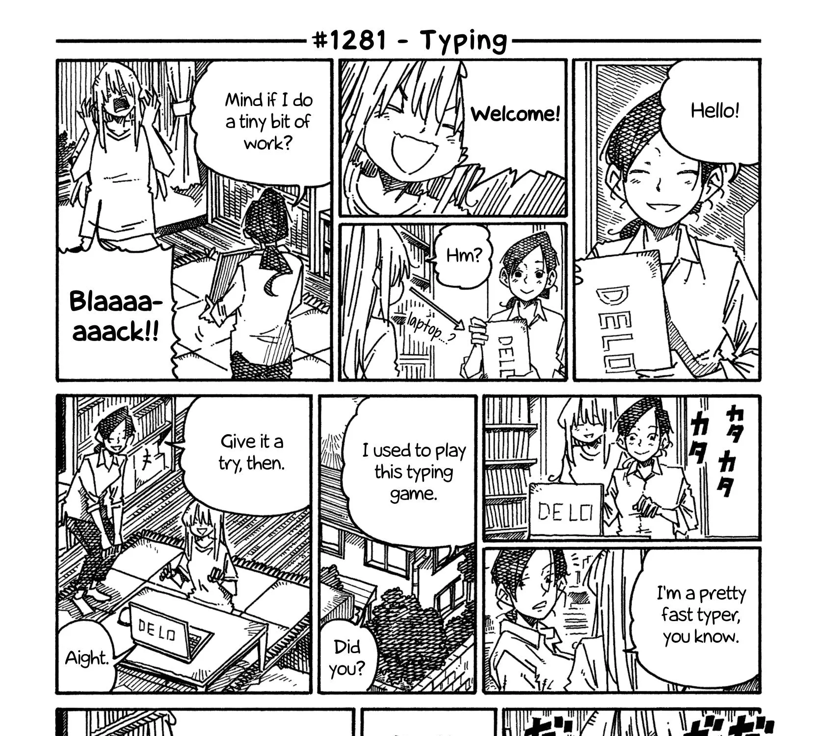 Hatarakanai Futari Zinmanga X Chapter 1281 Page 1