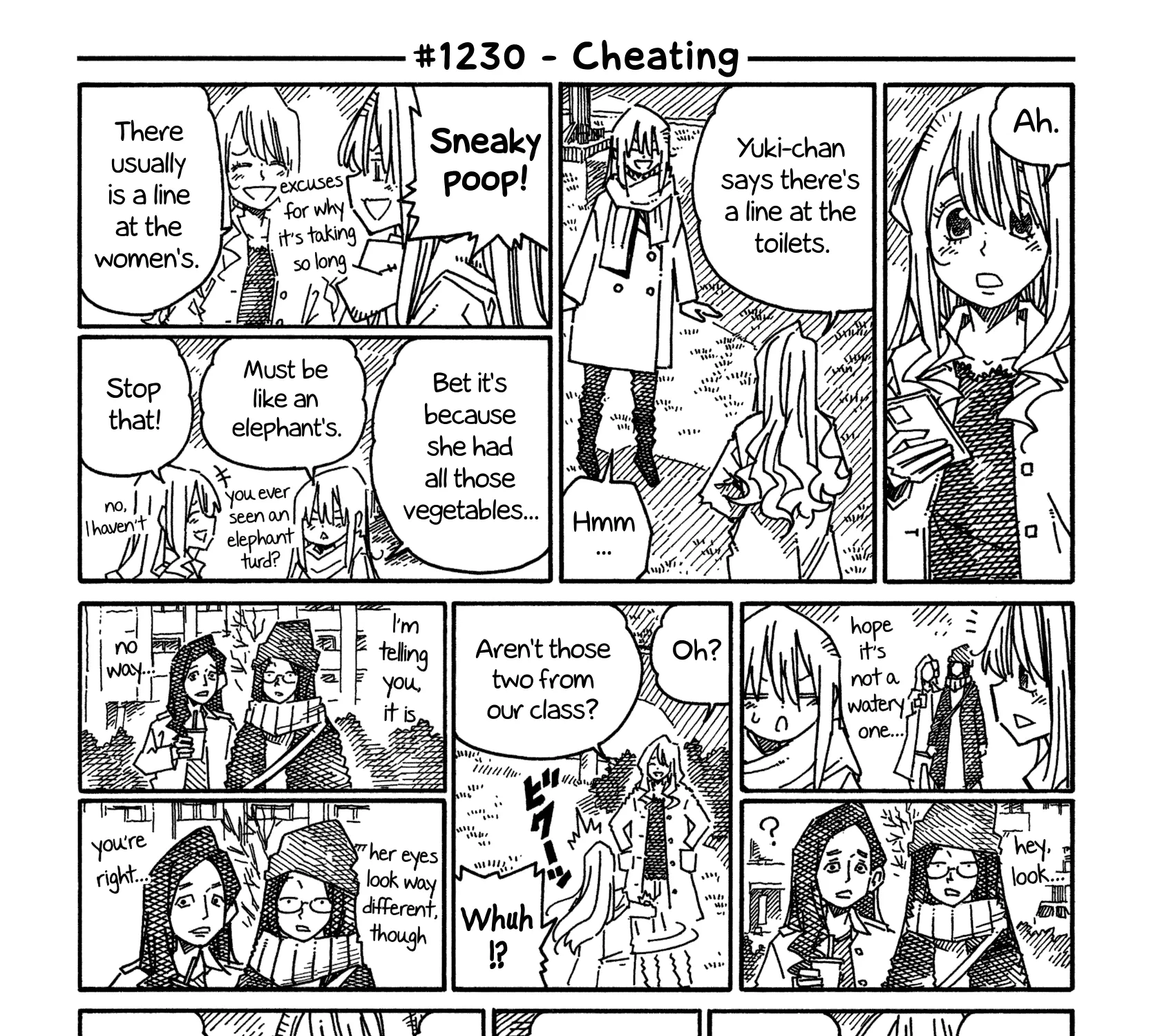 Hatarakanai Futari Zinmanga X Chapter 1230 Page 1