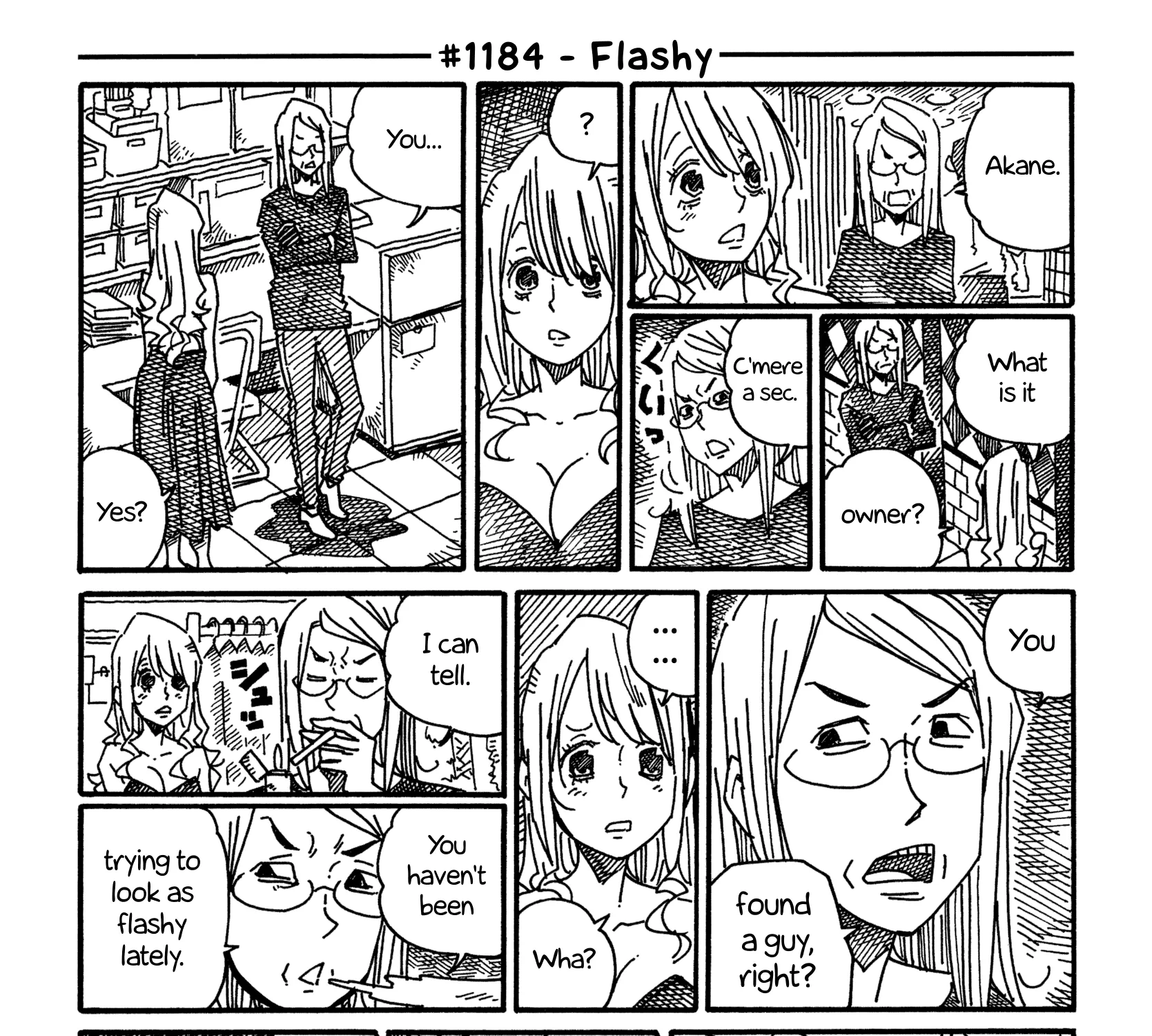 Hatarakanai Futari Zinmanga X Chapter 1184 Page 1