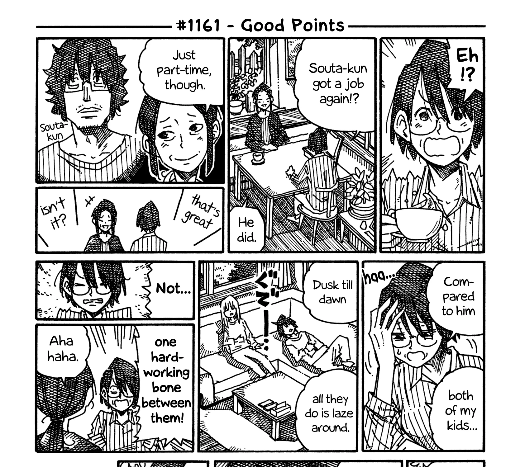 Hatarakanai Futari Zinmanga X Chapter 1161 Page 1