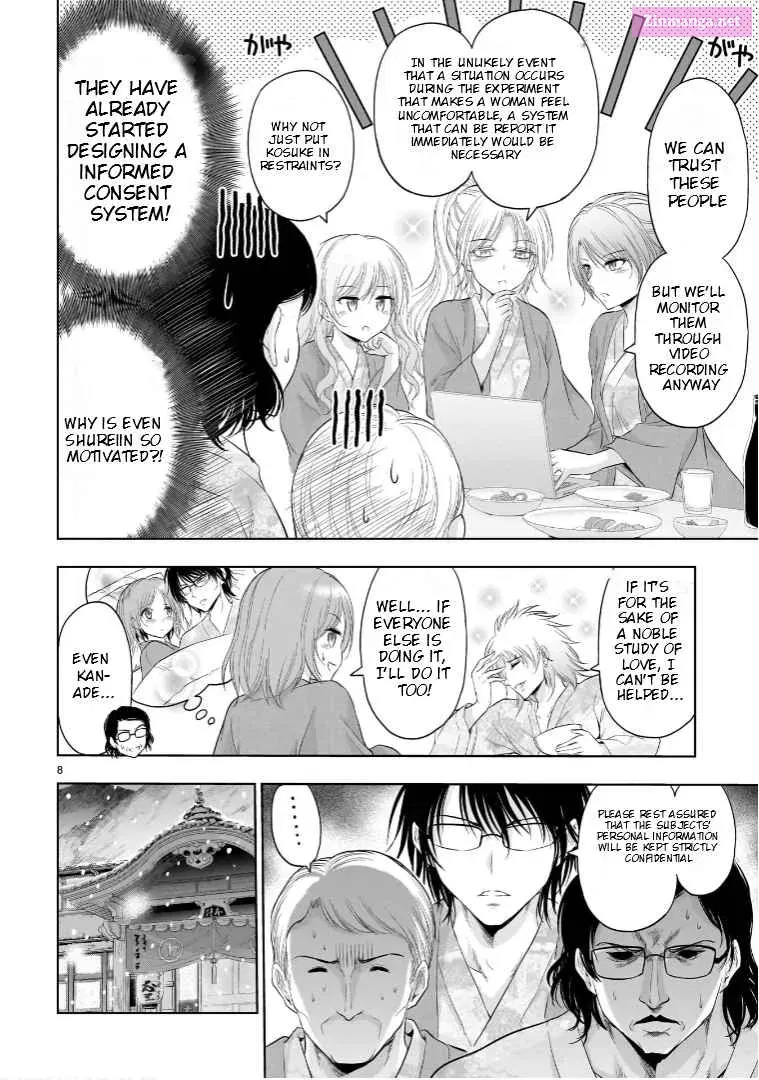 Rikei ga Koi ni Ochita no de Shoumei shitemita. Zinmanga X Chapter 89 Page 9