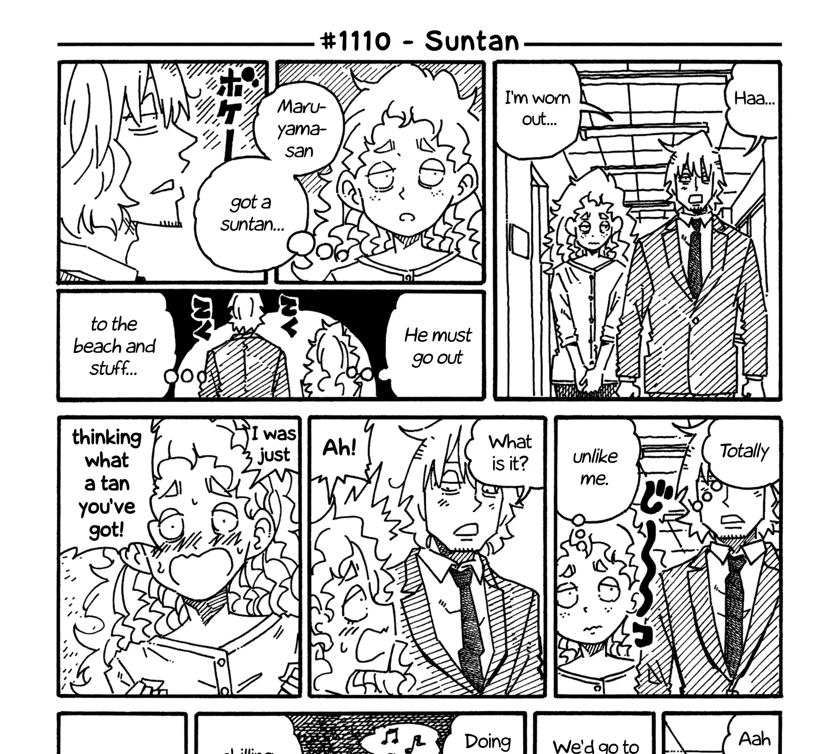Hatarakanai Futari Zinmanga X Chapter 1110 Page 1