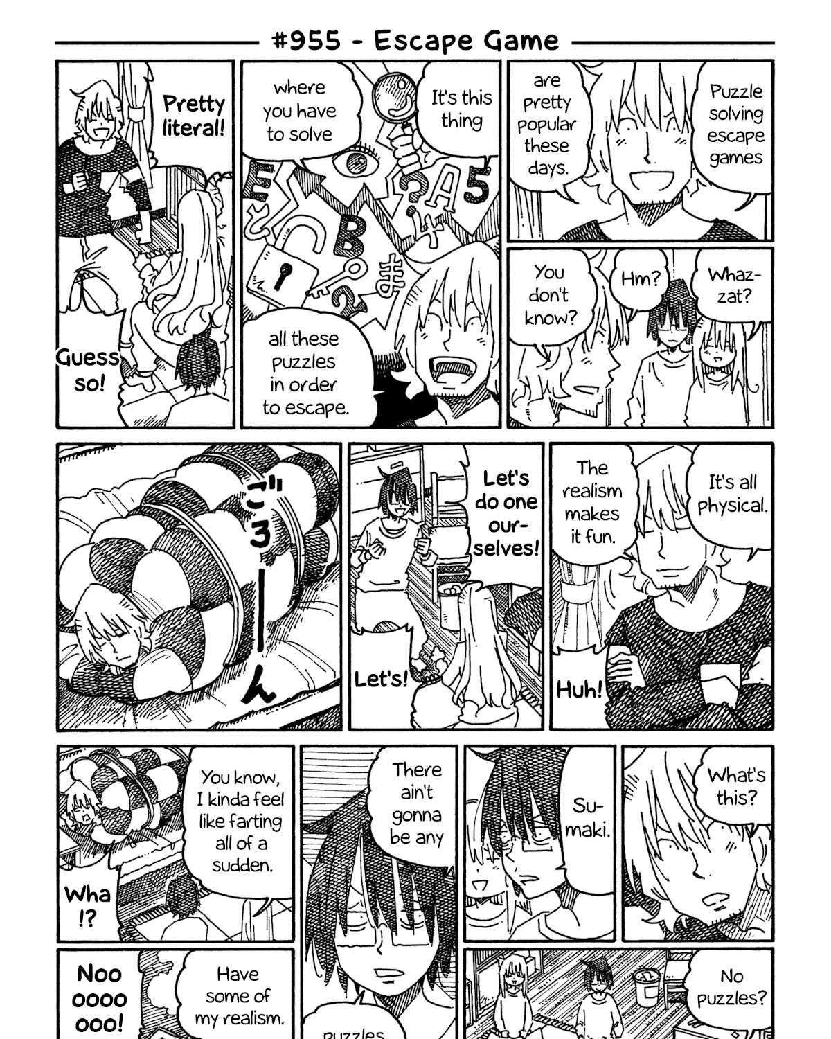 Hatarakanai Futari Zinmanga X Chapter 955 Page 1