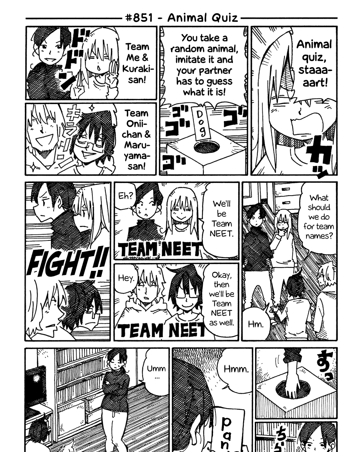 Hatarakanai Futari Zinmanga X Chapter 851 Page 1
