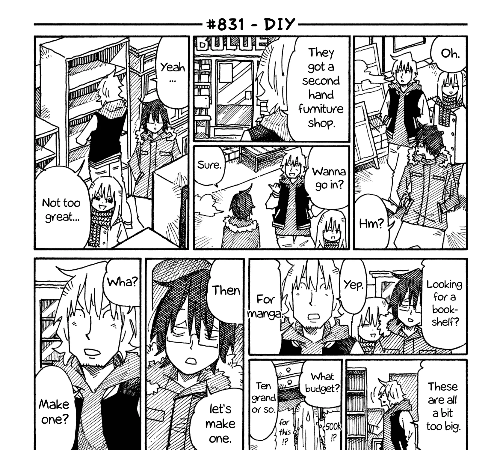 Hatarakanai Futari Zinmanga X Chapter 831 Page 1