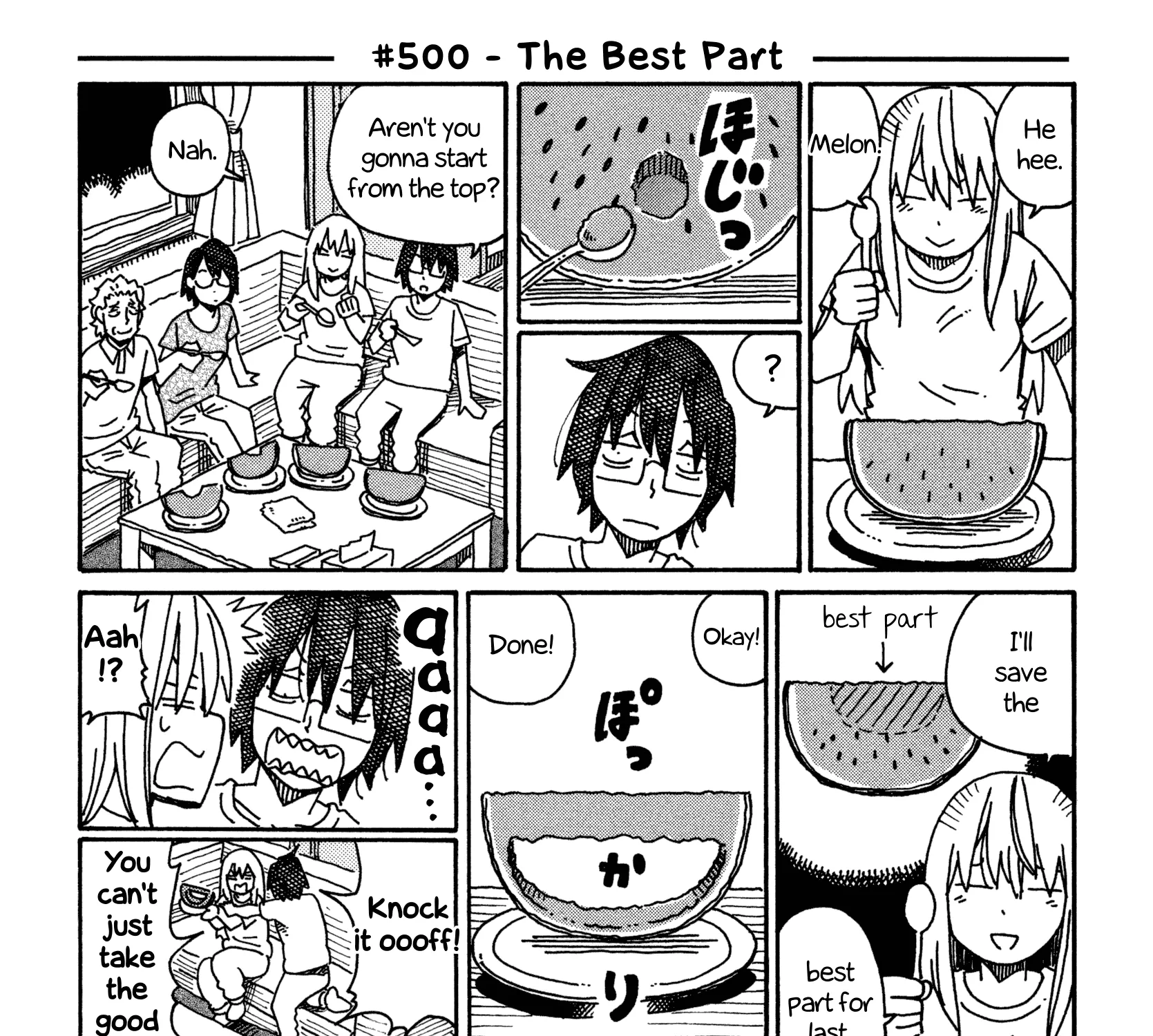 Hatarakanai Futari Zinmanga X Chapter 500 Page 1