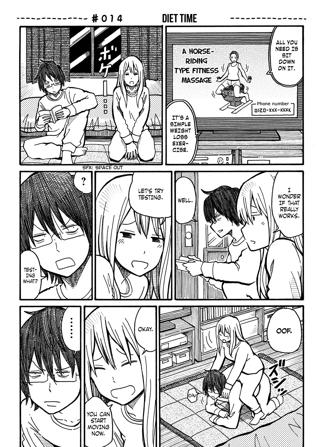 Hatarakanai Futari Zinmanga X Chapter 14.1 Page 1