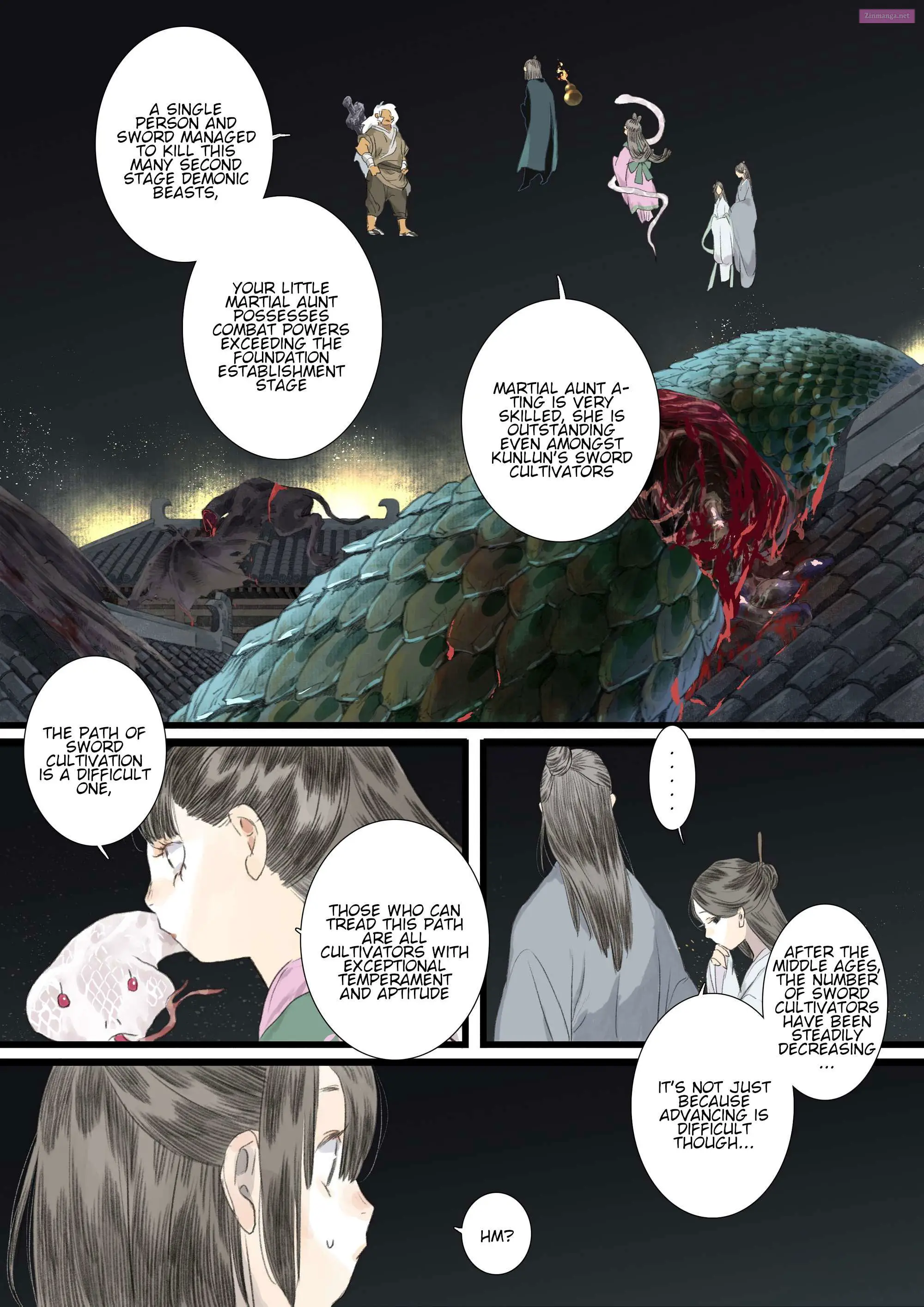 Song of the Sky Pacers Zinmanga X Chapter 117 Page 13