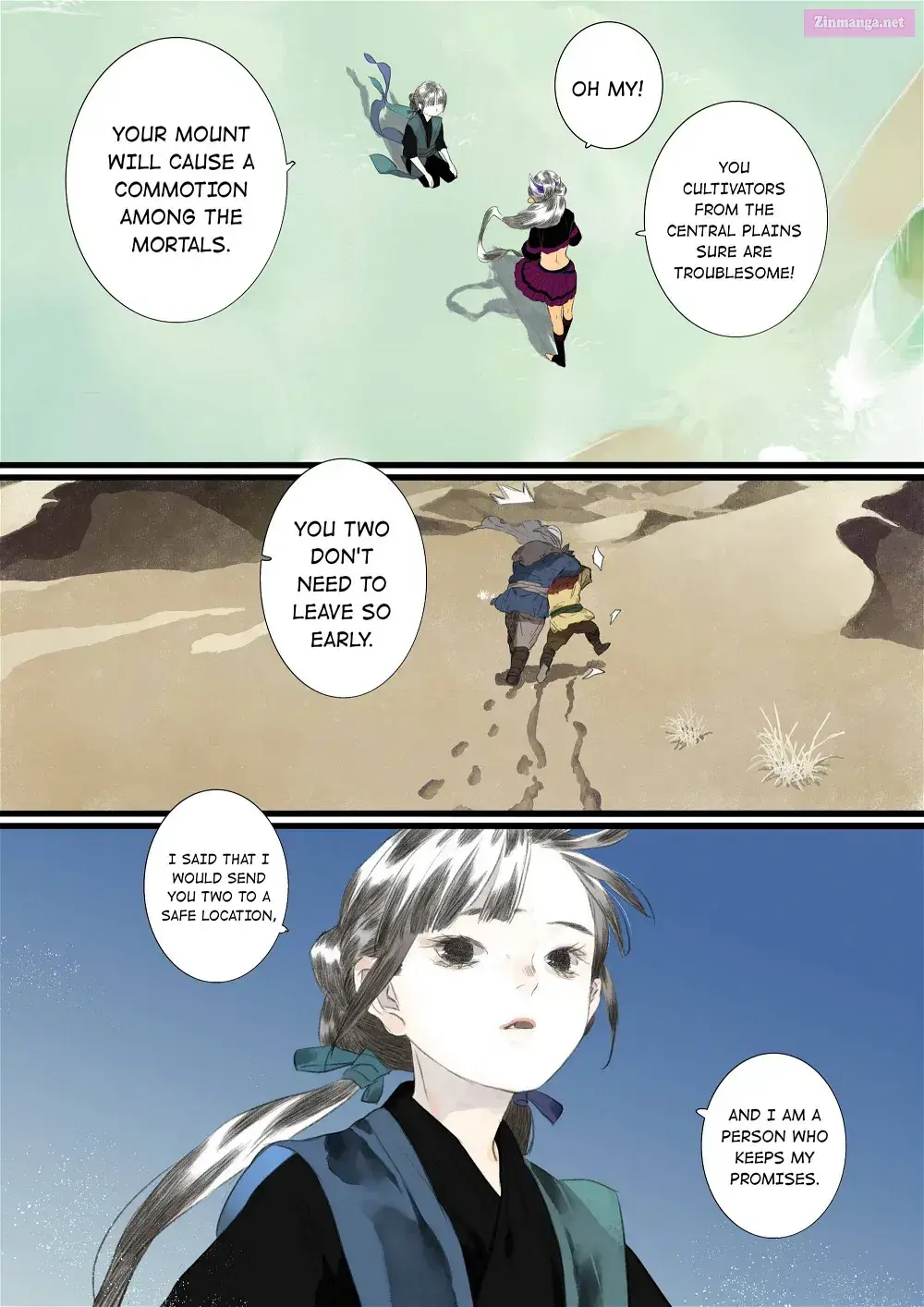 Song of the Sky Pacers Zinmanga X Chapter 61 Page 12