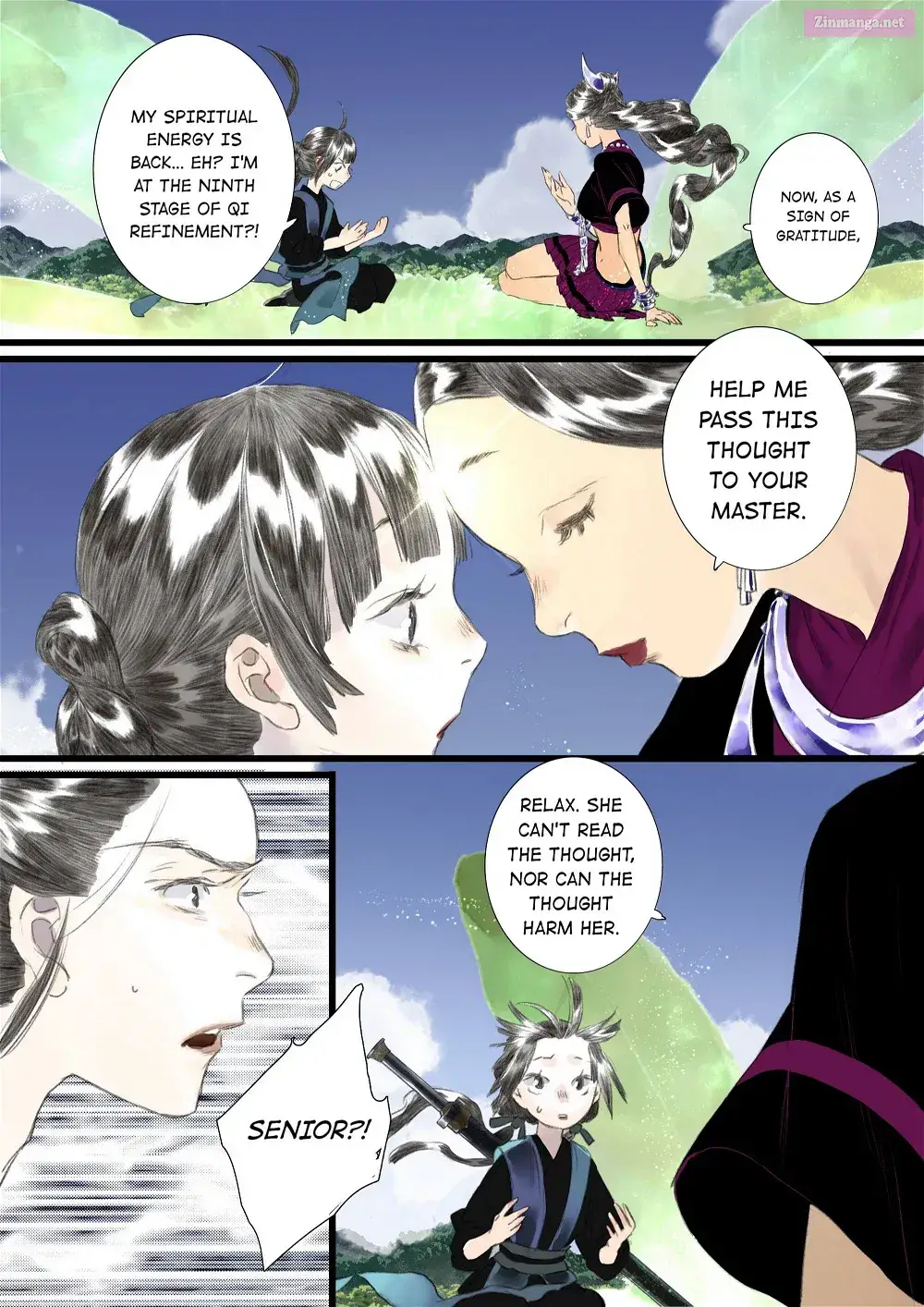 Song of the Sky Pacers Zinmanga X Chapter 59 Page 8