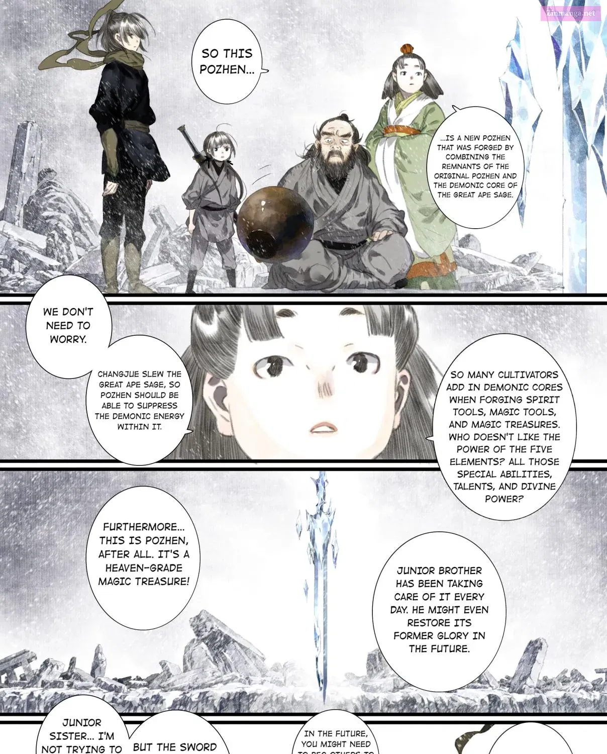 Song of the Sky Pacers Zinmanga X Chapter 52.2 Page 11