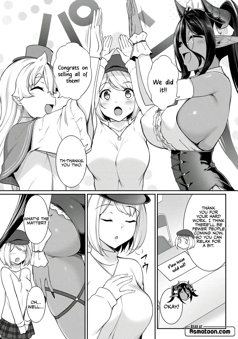 Chotto Dake ai ga Omoi Dark Elf ga Isekai Kara Oikakete Kita Zinmanga X Chapter 19 Page 3