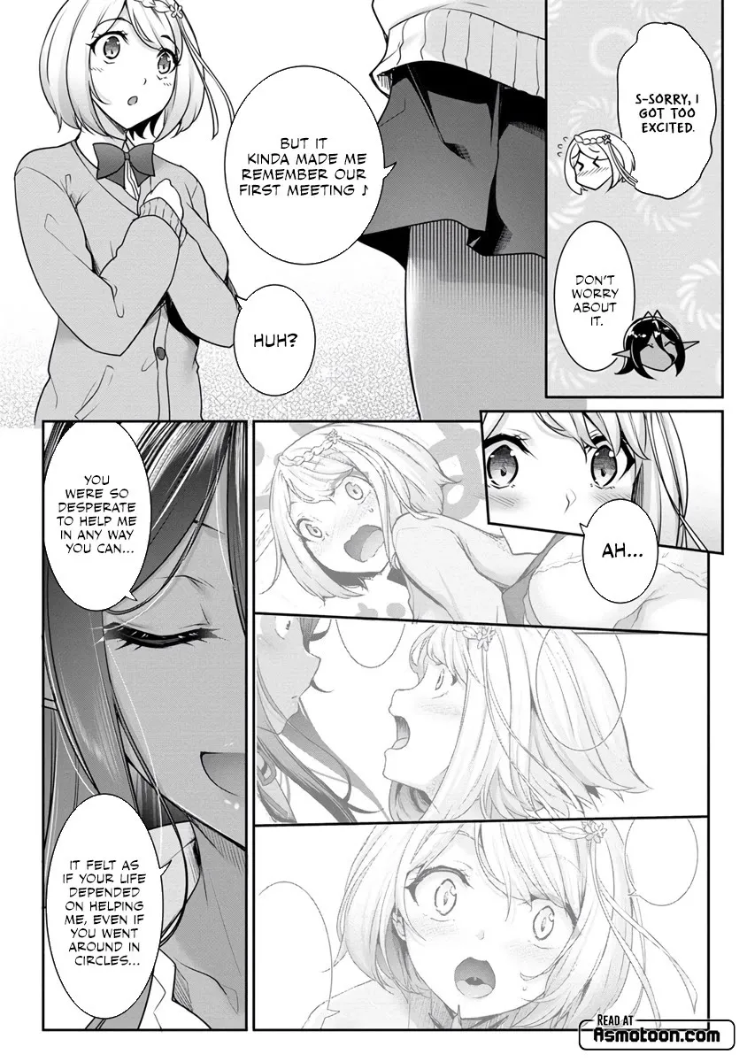 Chotto Dake ai ga Omoi Dark Elf ga Isekai Kara Oikakete Kita Zinmanga X Chapter 18 Page 7